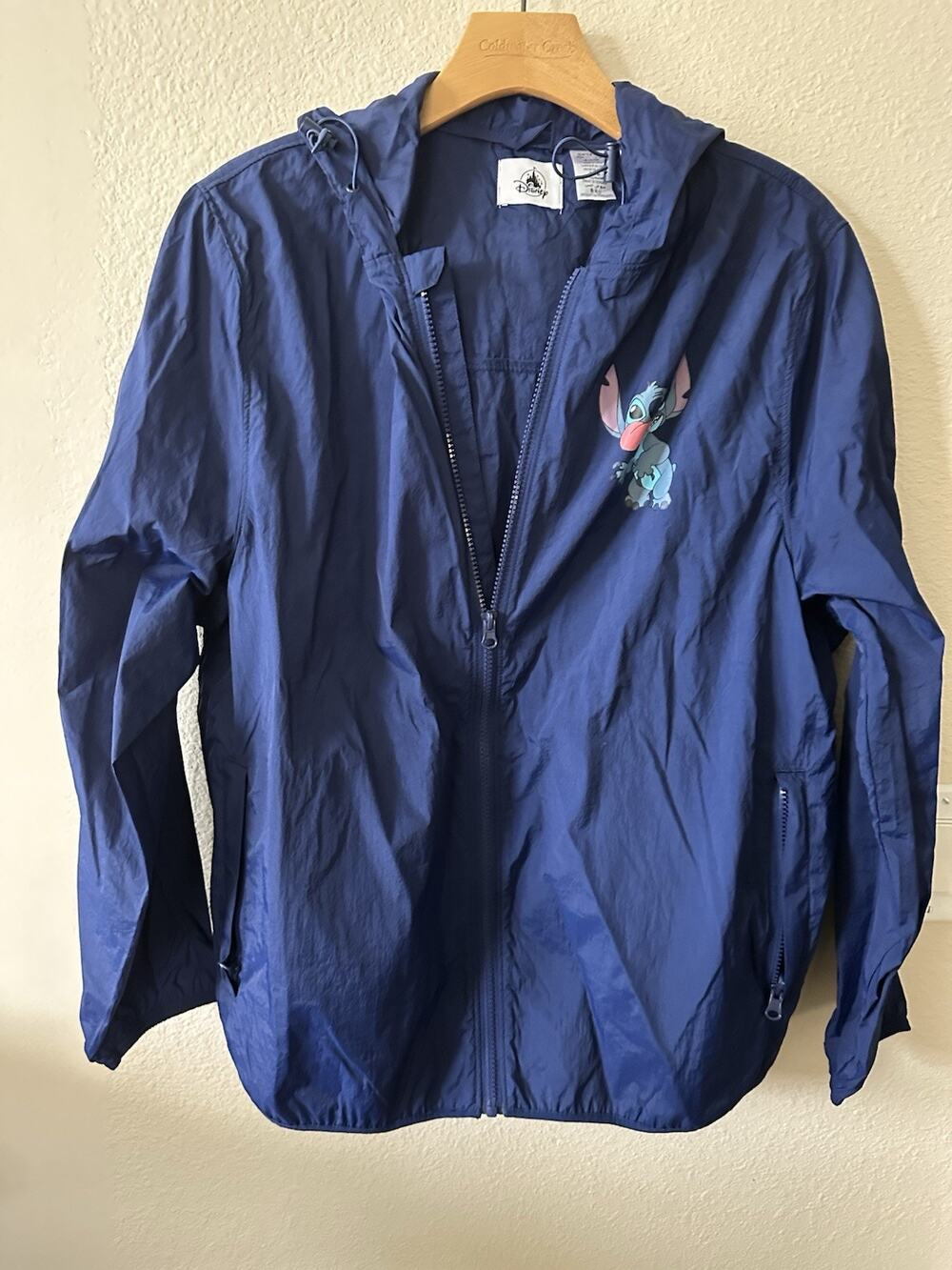 Disney Parks Unisex Rain Jacket Blue Size 1X/ NWOT 1268